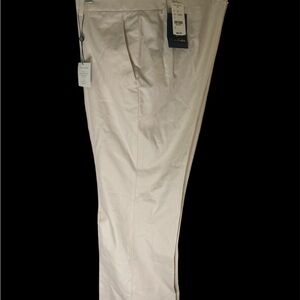 BROOKS BROTHERS TAN CHINO Pant NEW w/Tags Woman’s Sz 12 Flat Front.ENC.